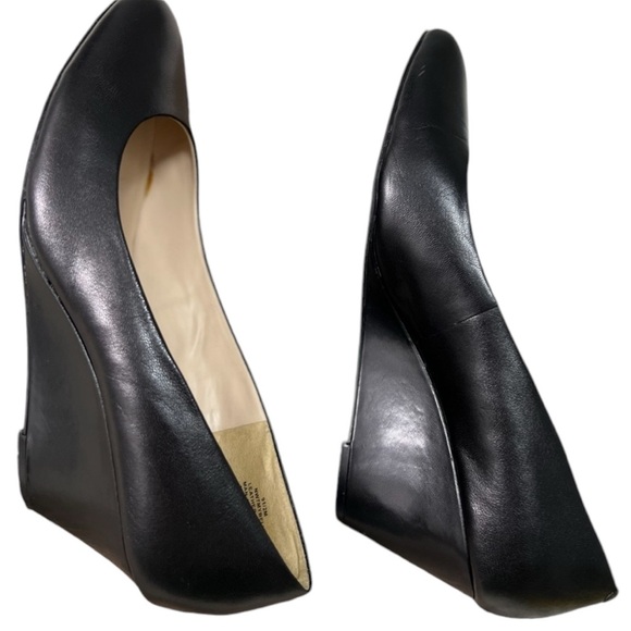 NINE WEST BLACK SHOES SIZE 9,5 - Picture 2 of 7